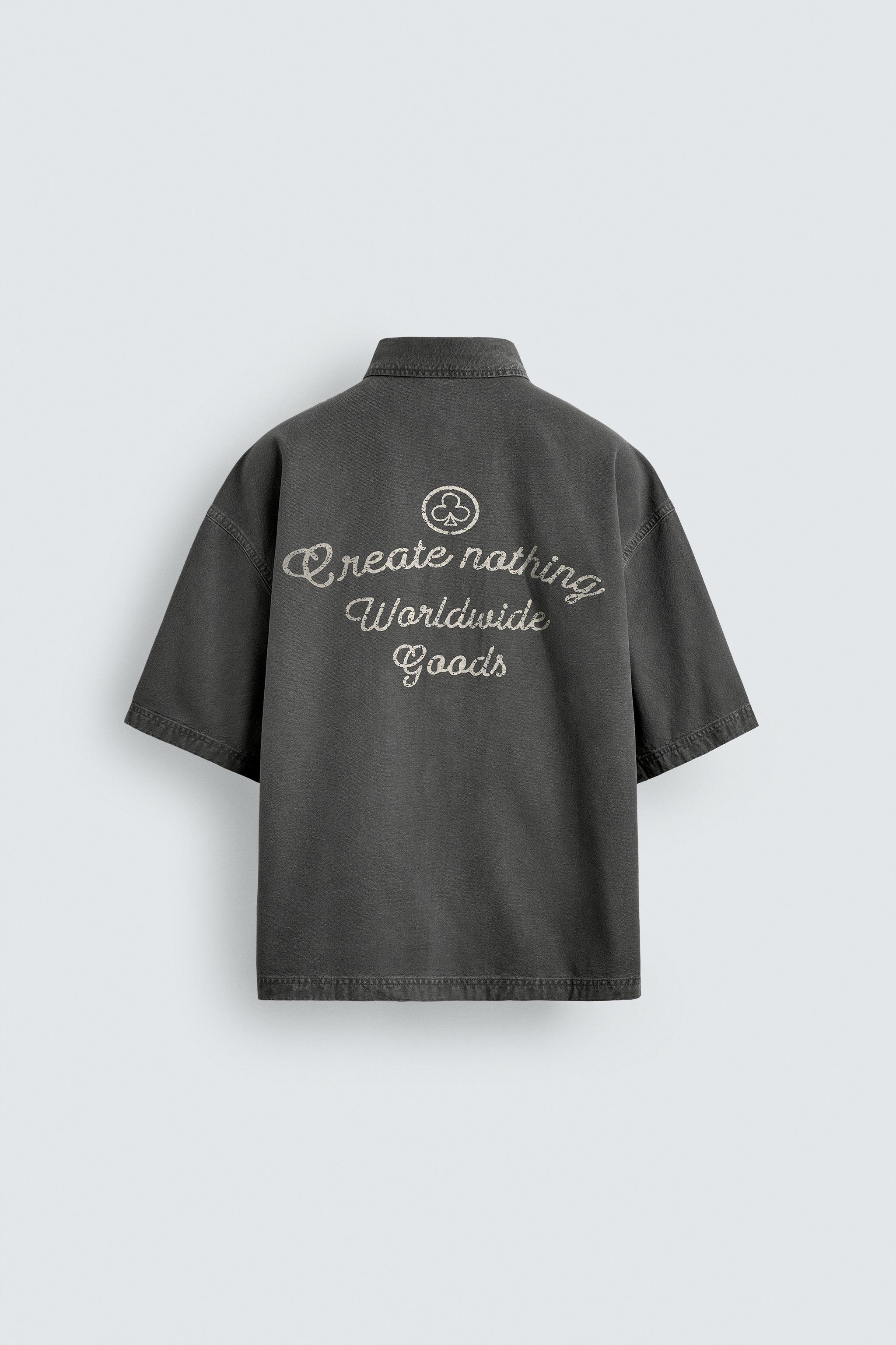 TEXTURED SHIRT WITH POCKETS